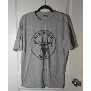 Gray Elk River Hockey T-shirt Large